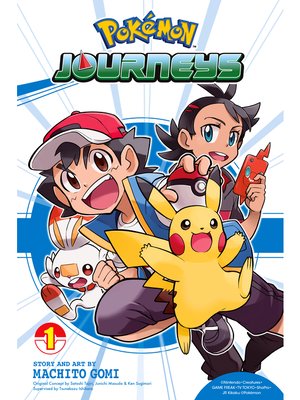 cover image of Pokémon Journeys, Volume 1